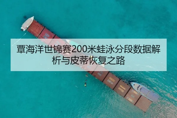 覃海洋世锦赛200米蛙泳分段数据解析与皮蒂恢复之路