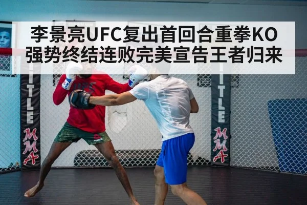 李景亮UFC复出首回合重拳KO强势终结连败完美宣告王者归来